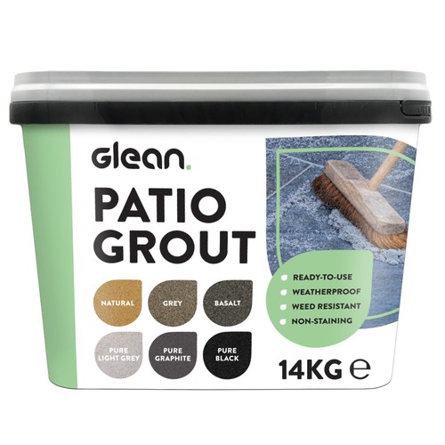 Glean patio grout grey - patio,