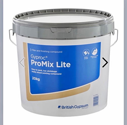 Gyproc promix lite ready mixed - lite,