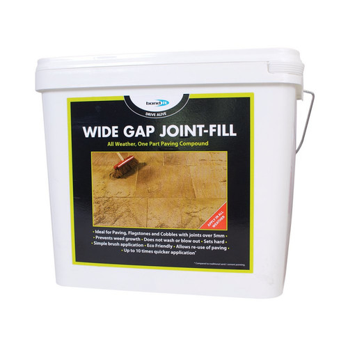 Bond wide gap - bond, paving